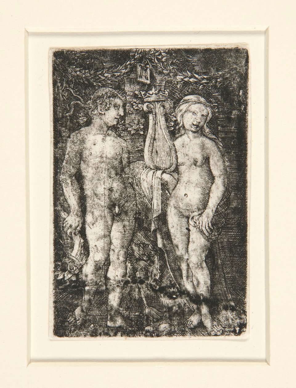 Hercules og Muse av Albrecht Altdorfer