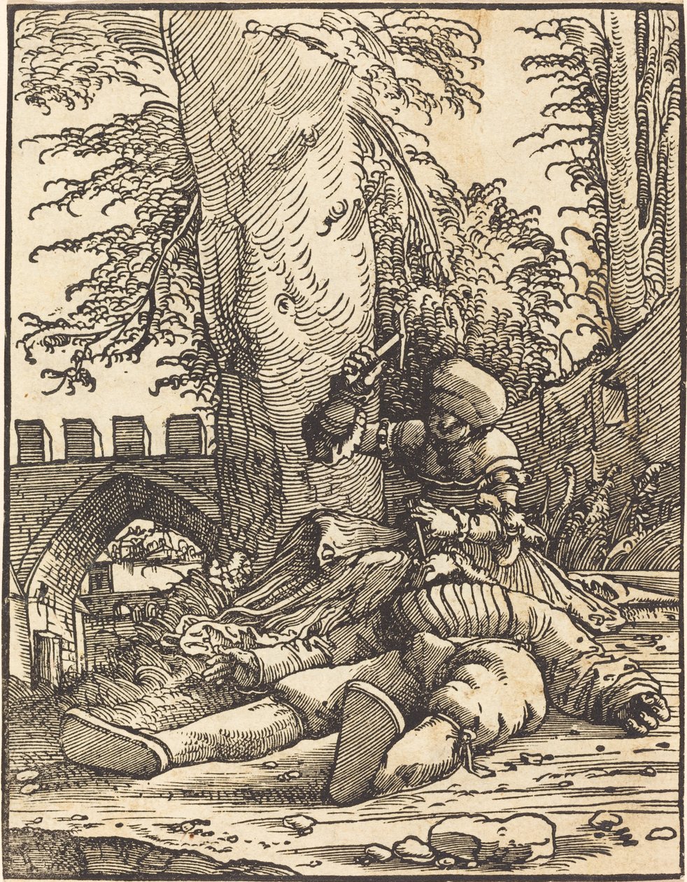 Fengsel og søster av Albrecht Altdorfer