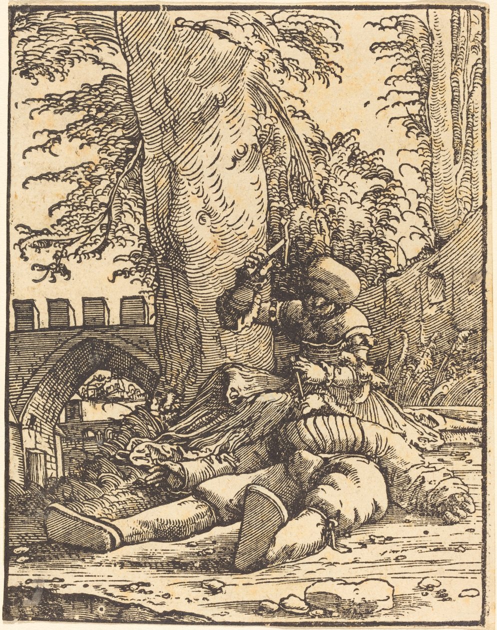 Fengsel og søster av Albrecht Altdorfer