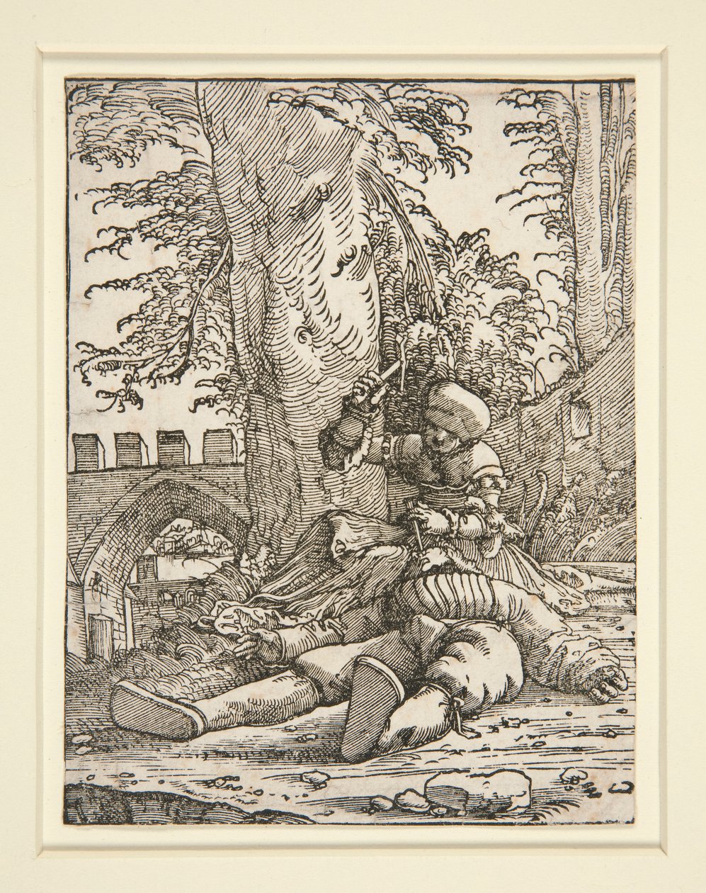 Jael og Sisera av Albrecht Altdorfer