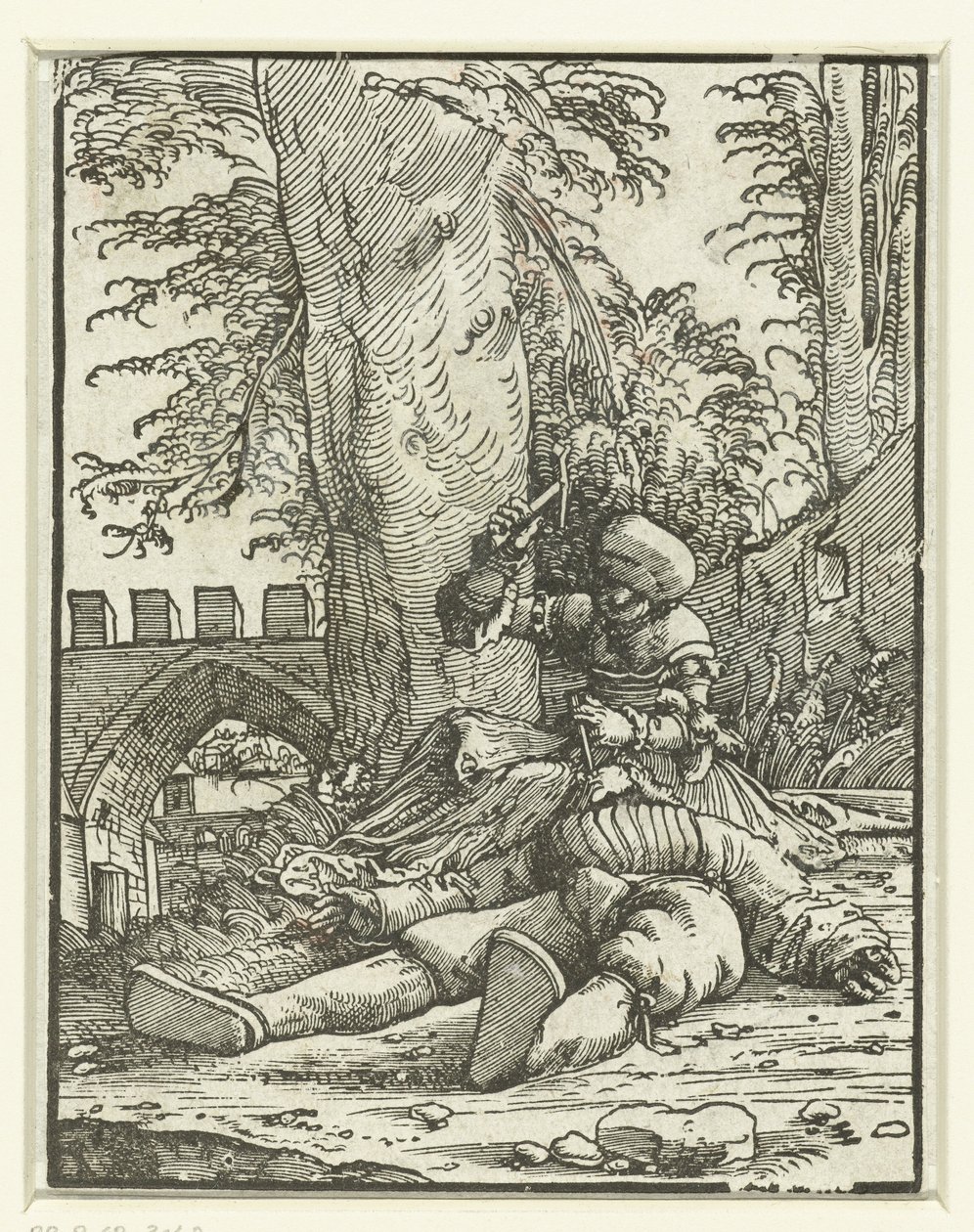Jael dreper Sisera av Albrecht Altdorfer