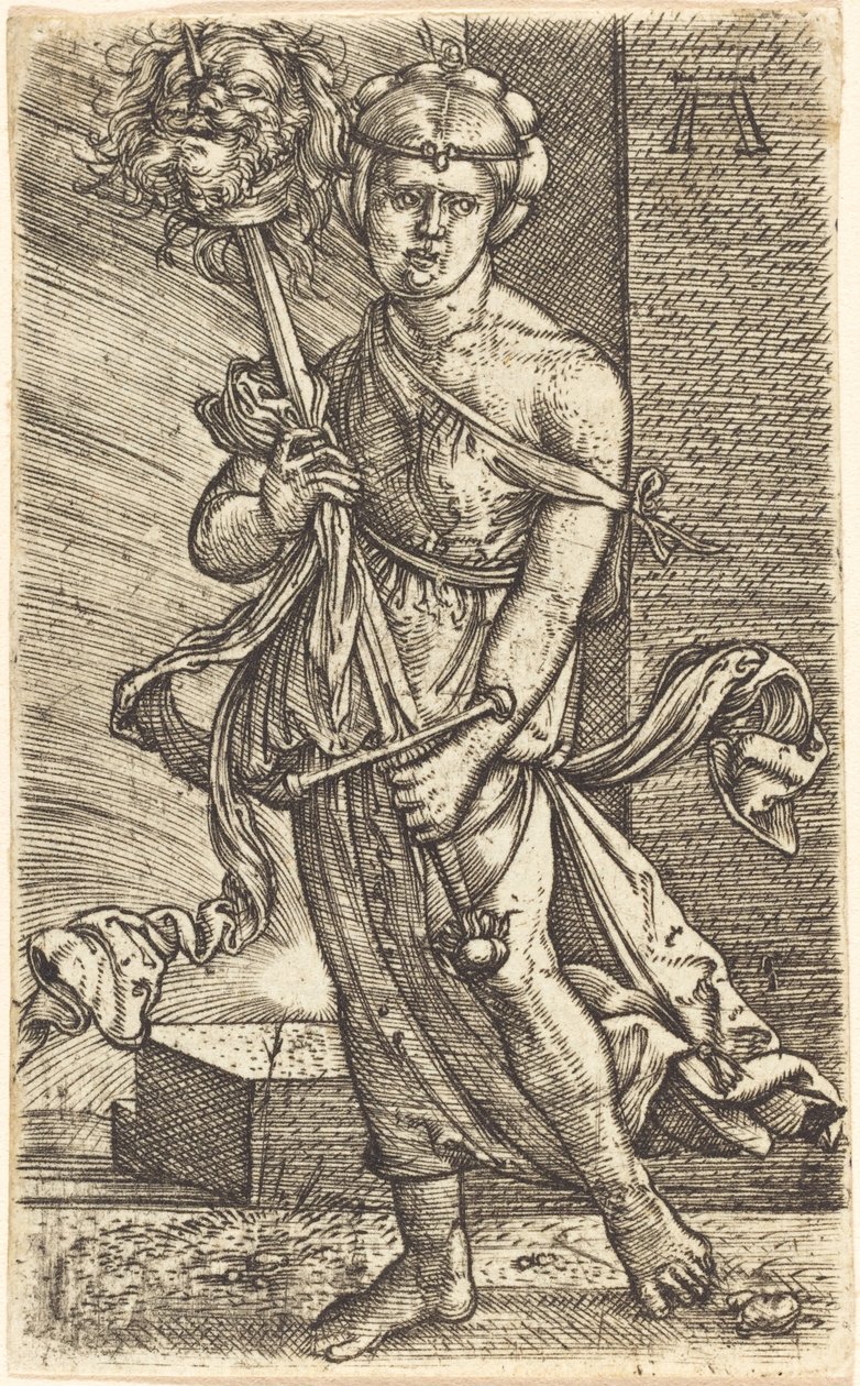 Judith med sjefen for Holofernes av Albrecht Altdorfer