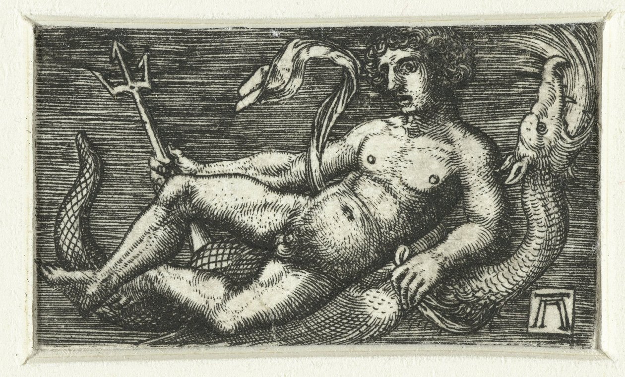 Liggende Neptun av Albrecht Altdorfer