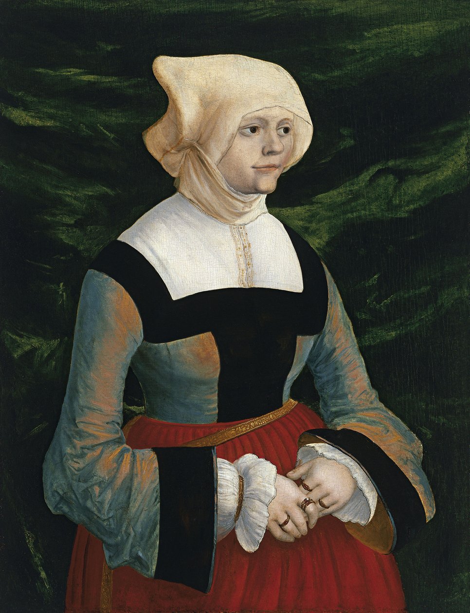 Portrett av en ung kvinne, ca 1521-1525 av Albrecht Altdorfer