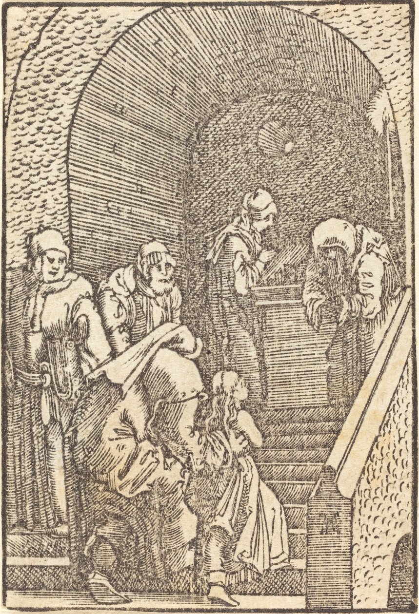 Presentasjon av jomfruen av Albrecht Altdorfer