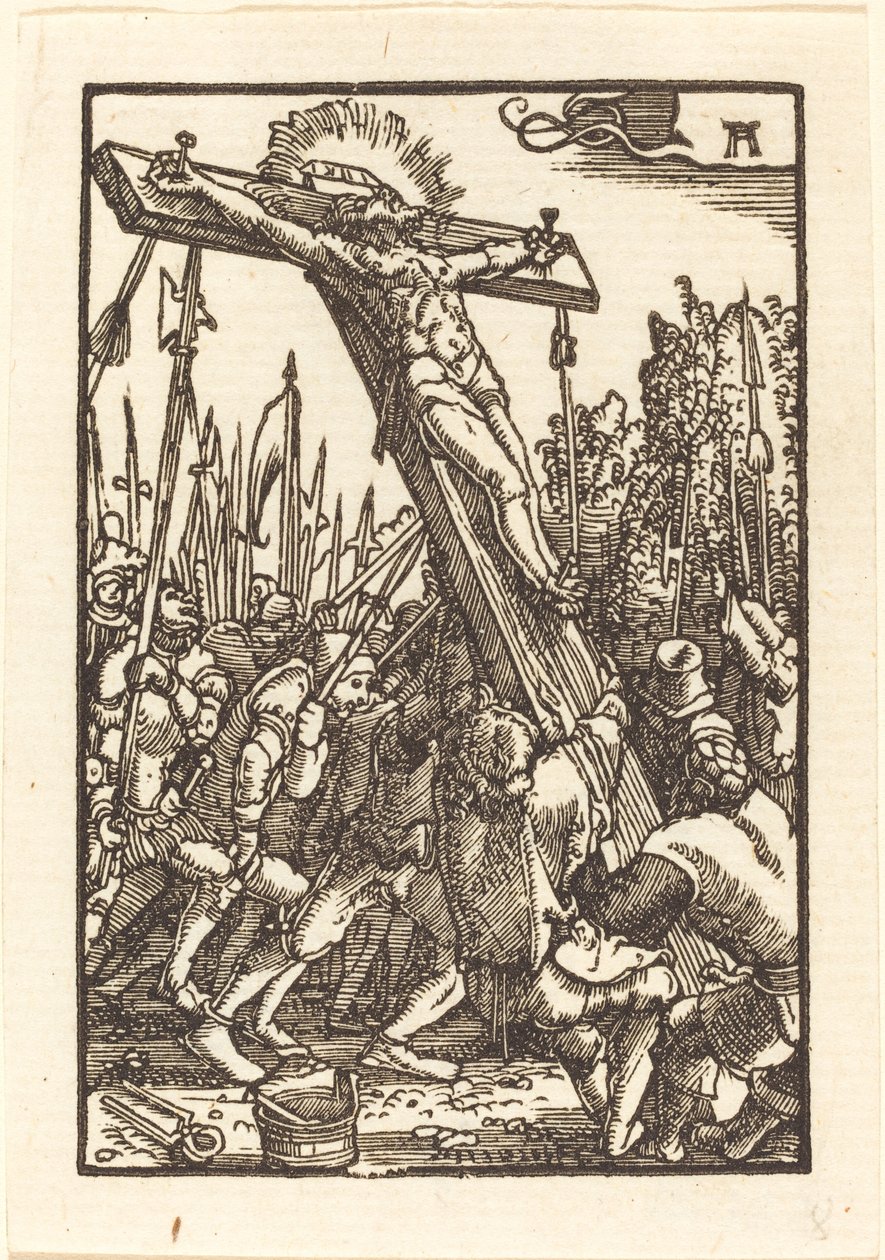 Heving av korset av Albrecht Altdorfer
