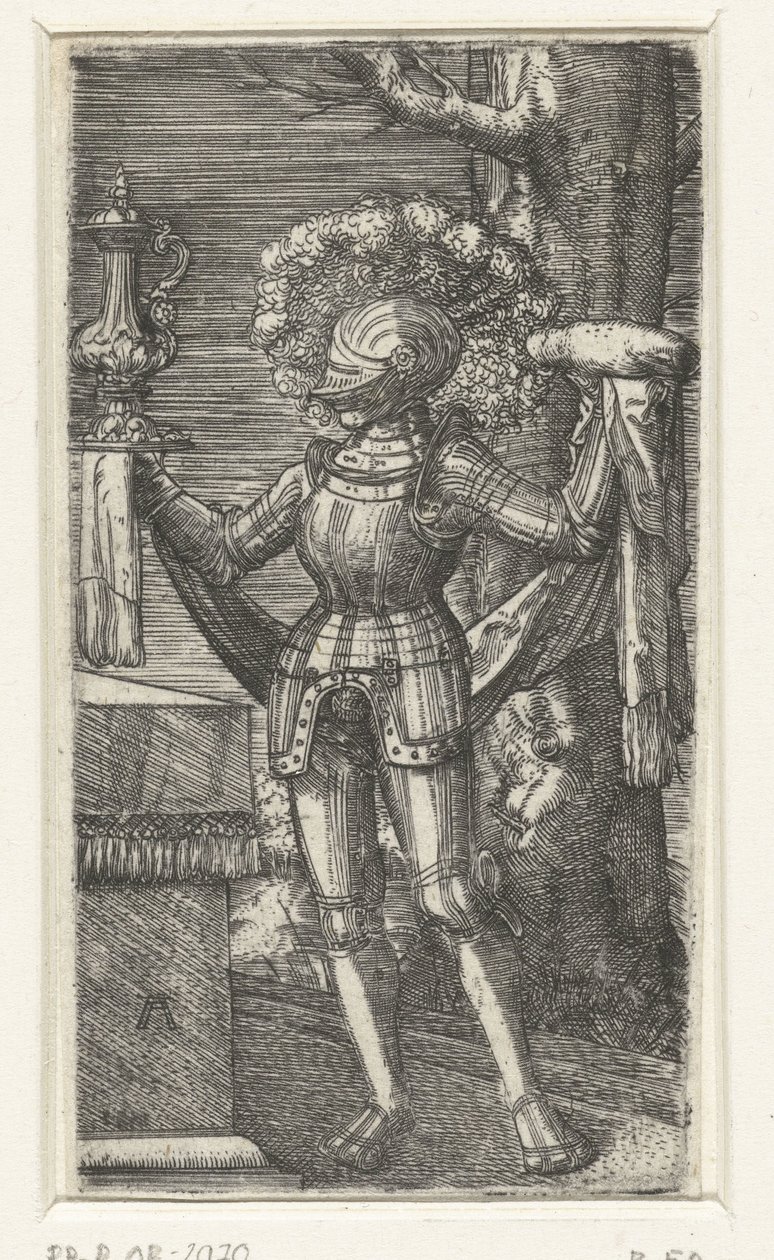Ridder med vin og brød av Albrecht Altdorfer
