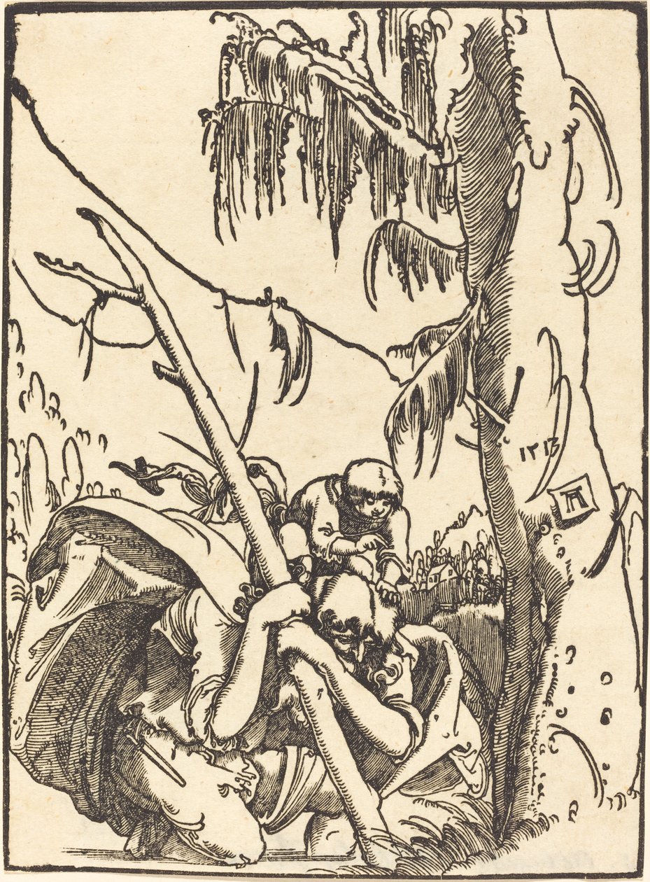 Den hellige Christopher av Albrecht Altdorfer