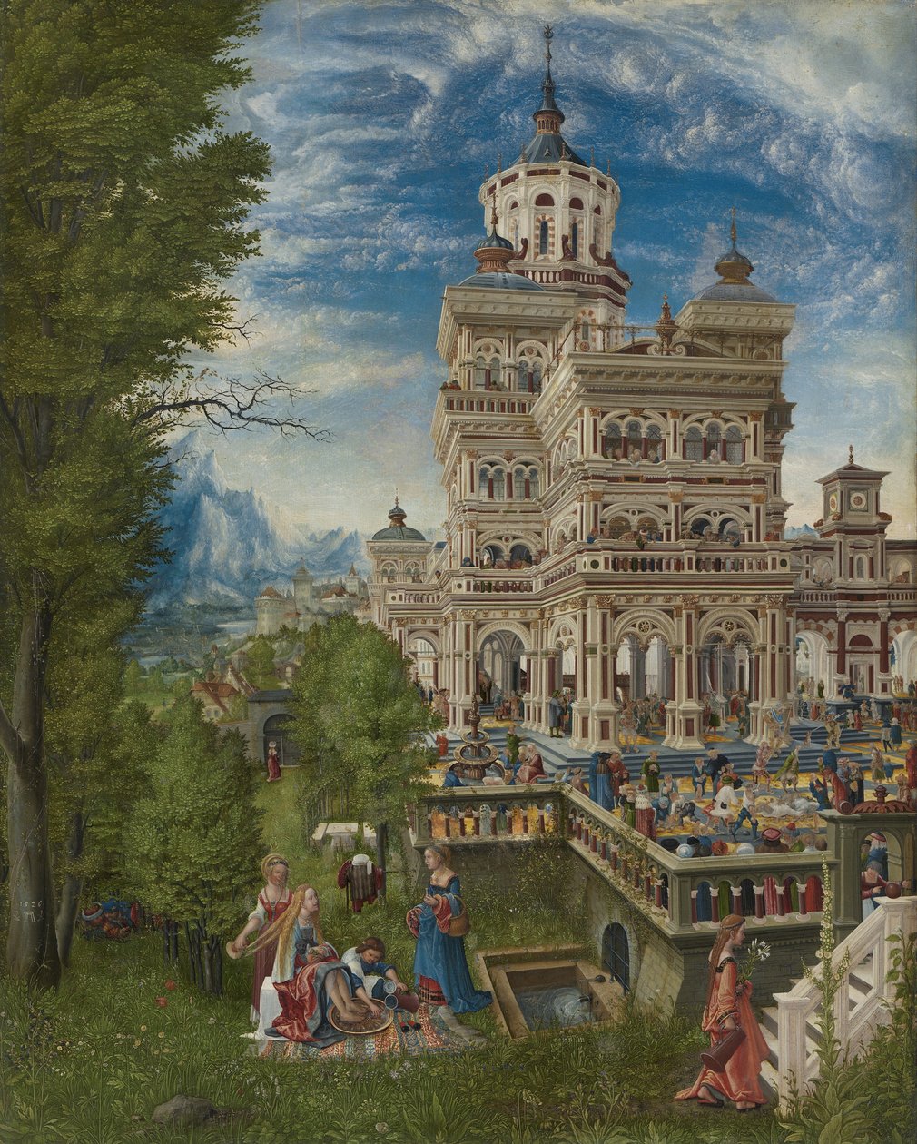Susanna og de eldste av Albrecht Altdorfer