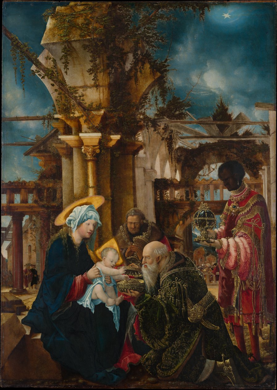 De hellige tre kongers tilbedelse av Albrecht Altdorfer