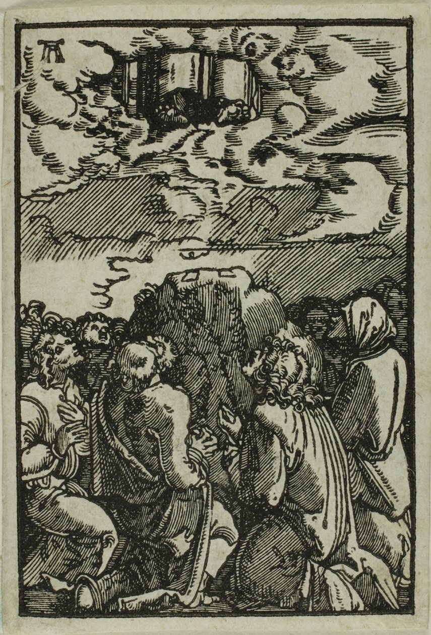 Himmelfarten, fra Menneskets syndefall og forløsning av Albrecht Altdorfer