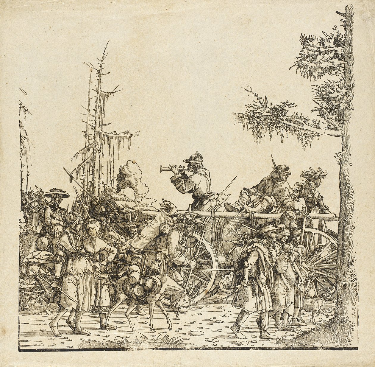 Bagasjevognen av Albrecht Altdorfer