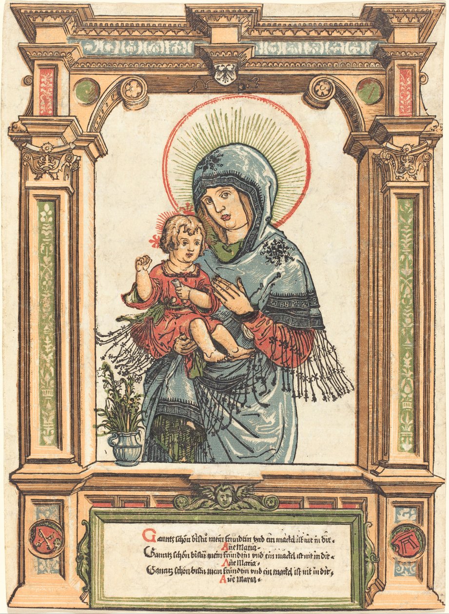 Den vakre jomfruen av Regensburg av Albrecht Altdorfer