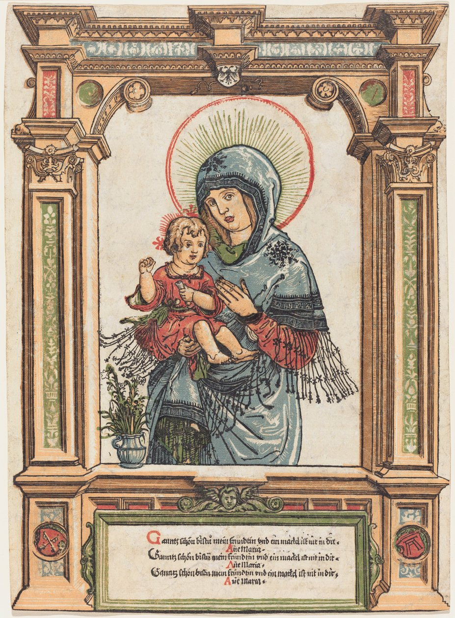 Den vakre jomfruen av Regensburg, ca. 15191520. av Albrecht Altdorfer
