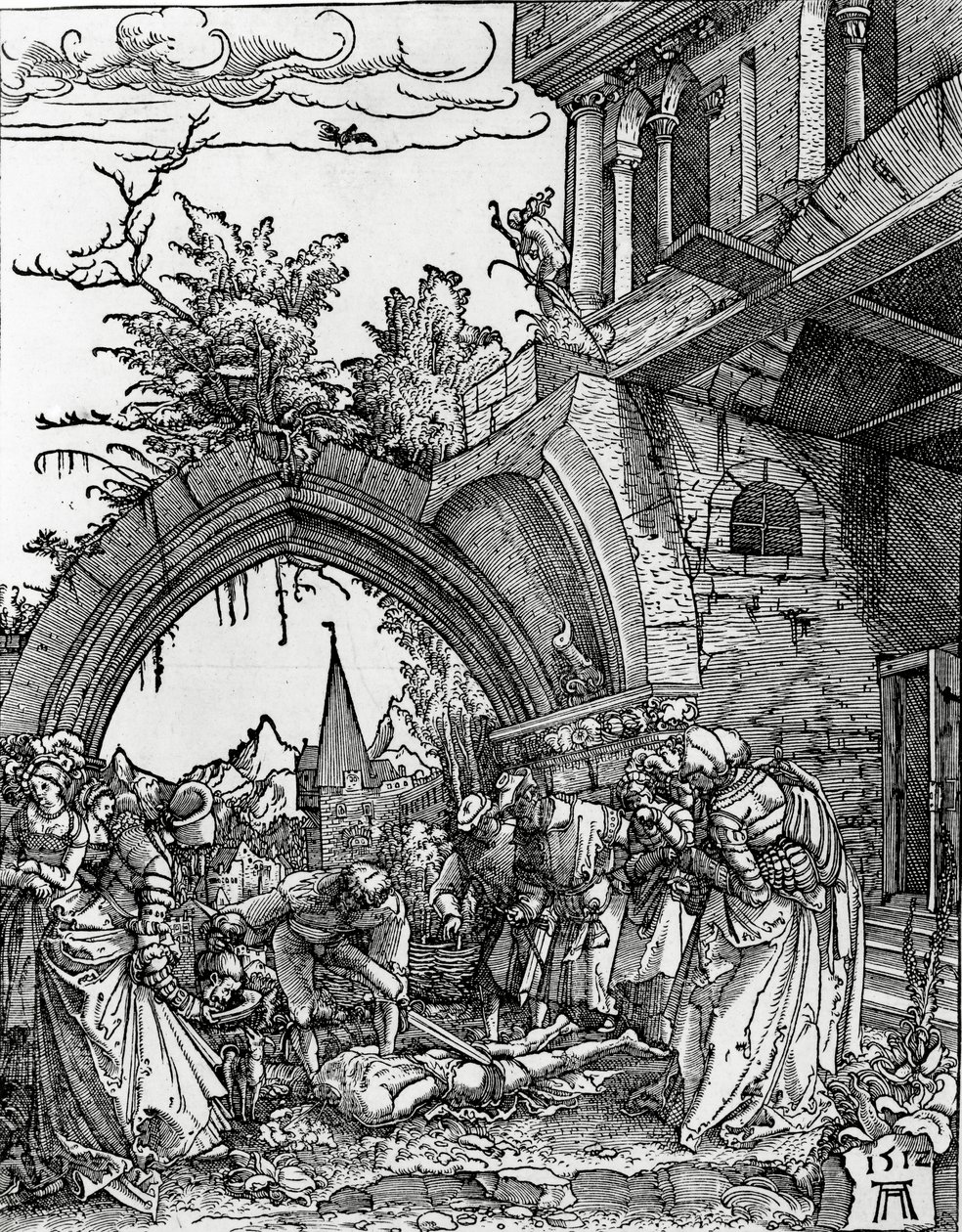 Halshuggingen av døperen Johannes av Albrecht Altdorfer