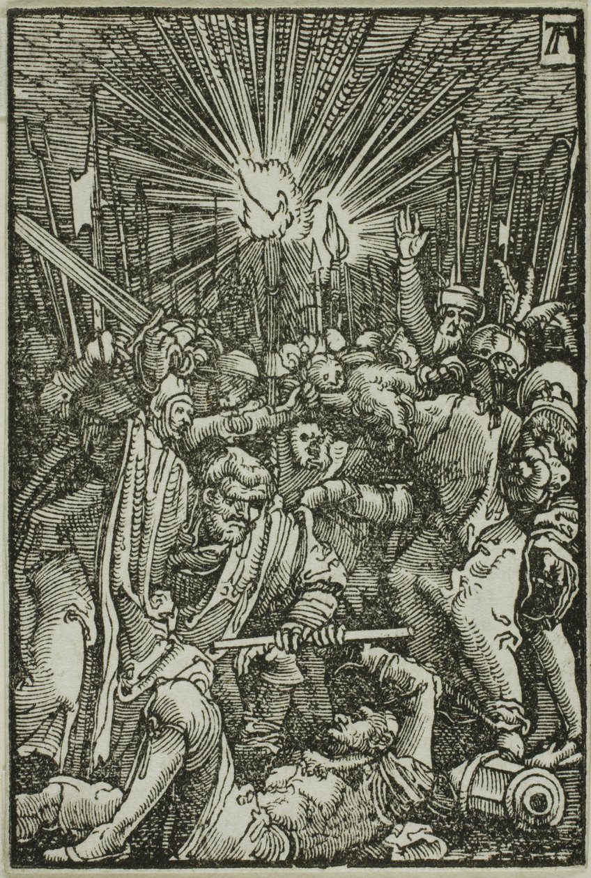 Forræderiet, fra Menneskets syndefall og forløsning av Albrecht Altdorfer