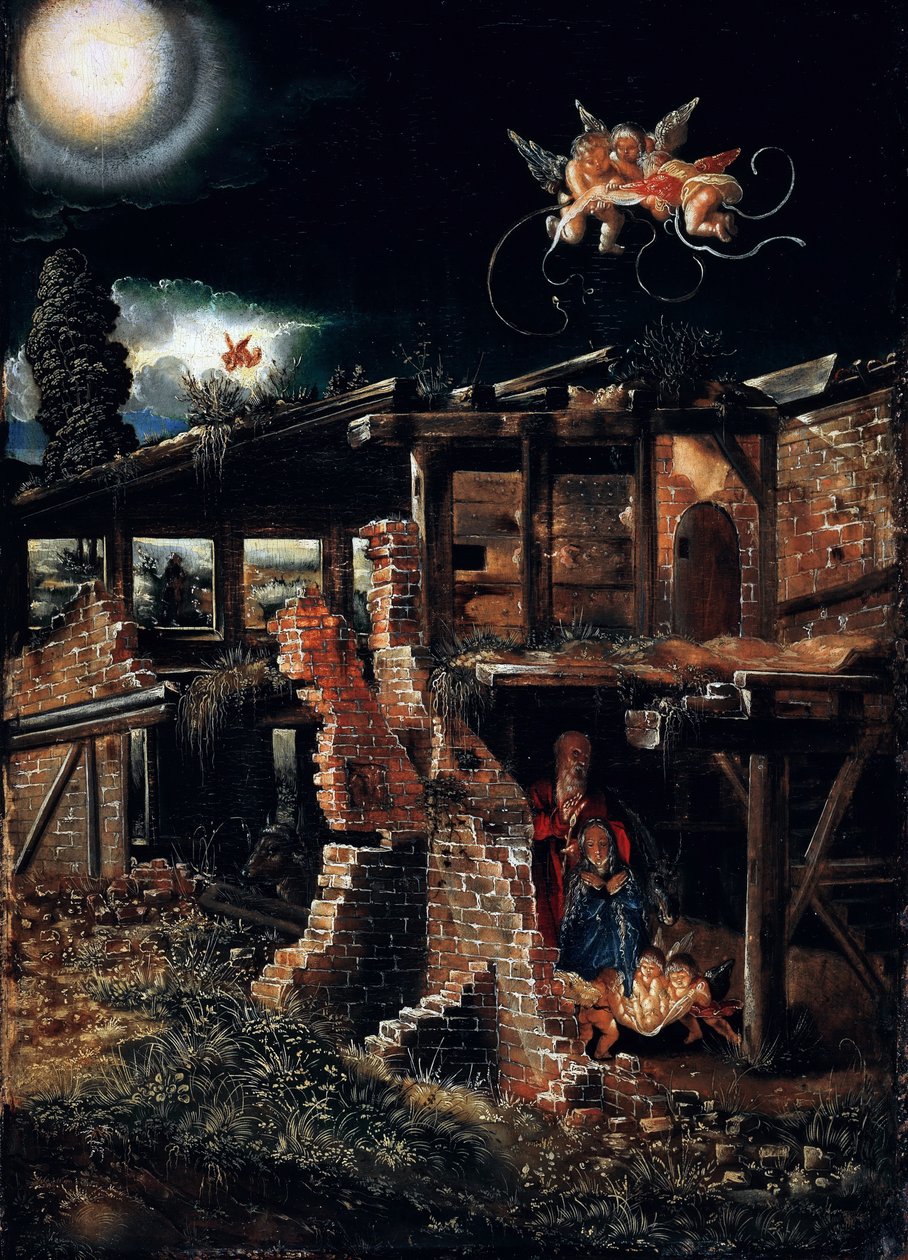 Kristi fødsel av Albrecht Altdorfer