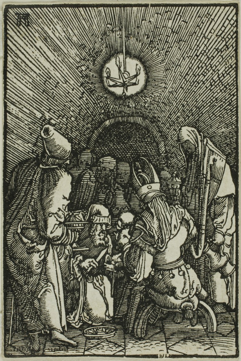 Omskjæringen, fra Menneskets syndefall og forløsning av Albrecht Altdorfer