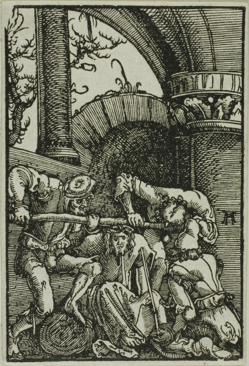 The Crowning with Thorns, fra The Fall and Redemption of Man av Albrecht Altdorfer