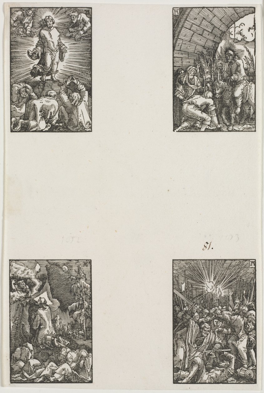Menneskets fall og forløsning av Albrecht Altdorfer