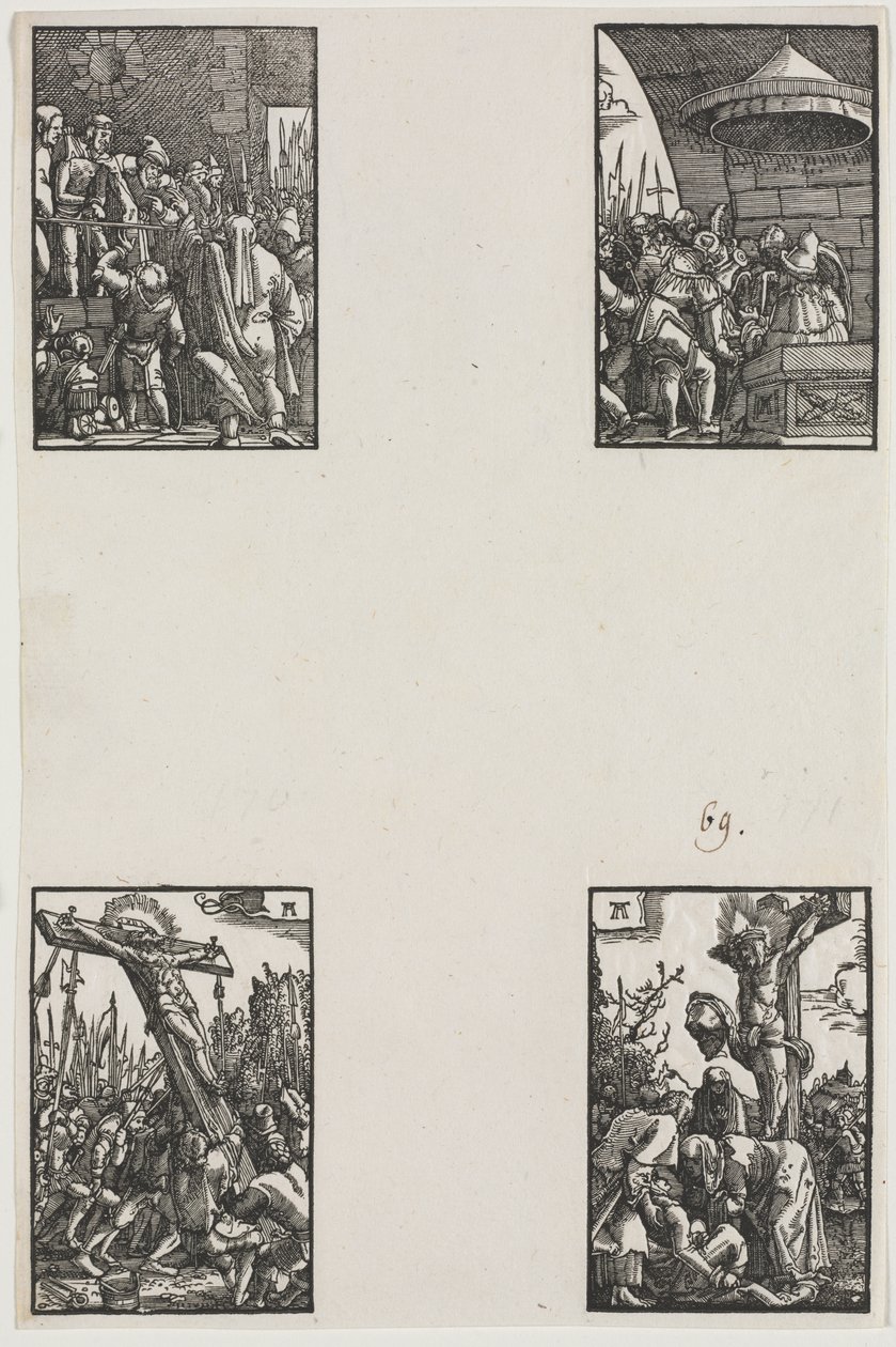 Menneskets fall og forløsning av Albrecht Altdorfer