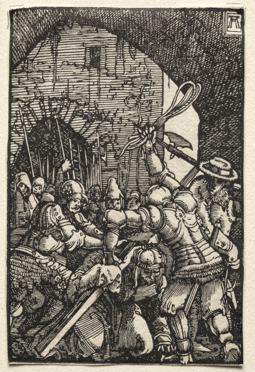 Menneskets fall og forløsning: Kristus som bærer korset, ca. 1515. av Albrecht Altdorfer