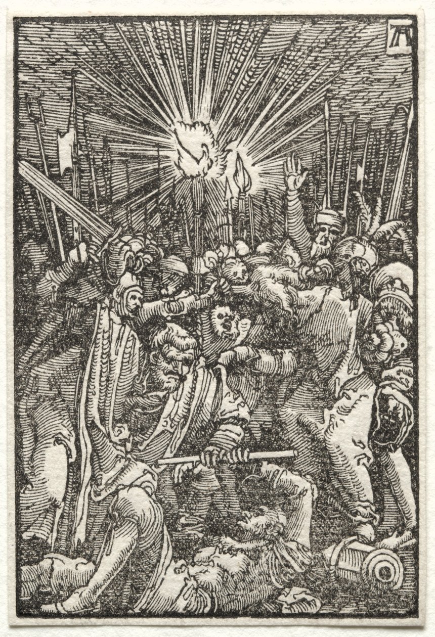 Menneskets fall og forløsning: Kristus tatt til fange, ca. 1515. av Albrecht Altdorfer
