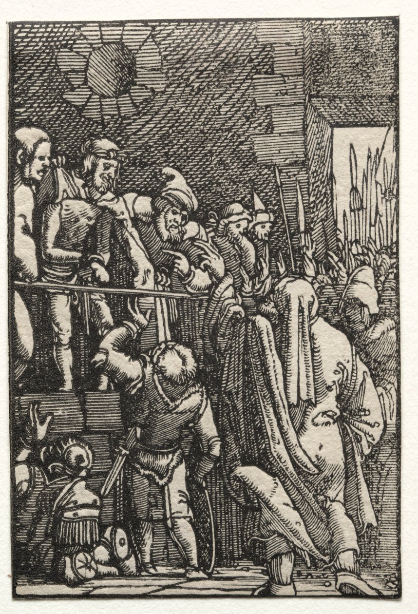 Menneskets fall og forløsning: Ecce Homo, ca. 1515. av Albrecht Altdorfer