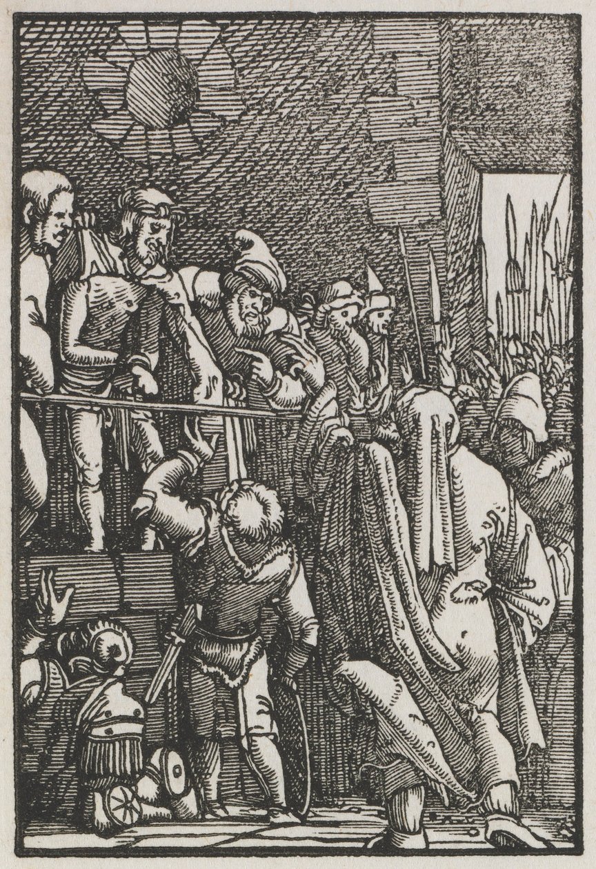 Menneskets fall og forløsning: Ecco Homo, ca. 1515. av Albrecht Altdorfer