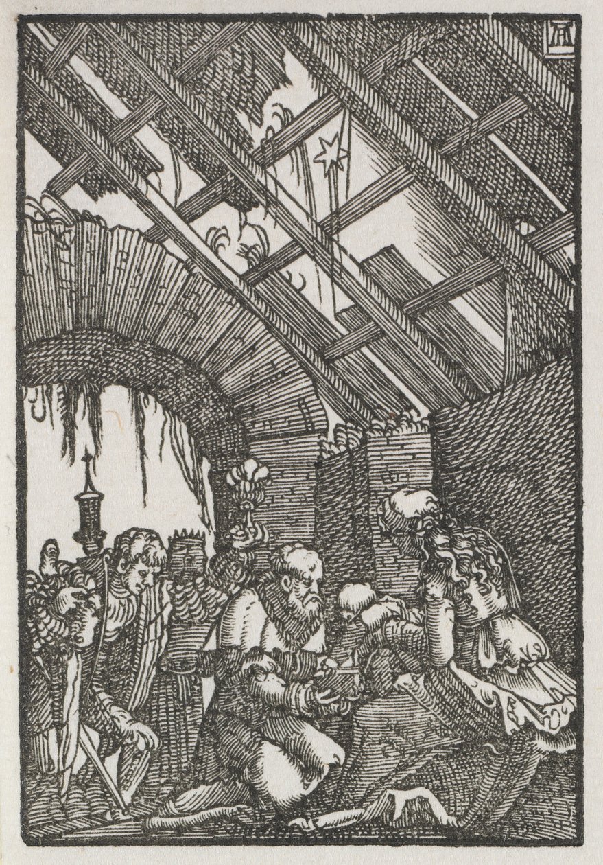 Menneskets fall og forløsning: Magienes tilbedelse av Albrecht Altdorfer
