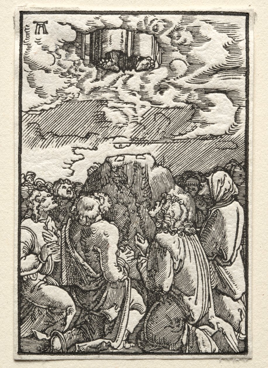 Menneskets fall og forløsning: Oppstigningen, ca. 1515. av Albrecht Altdorfer