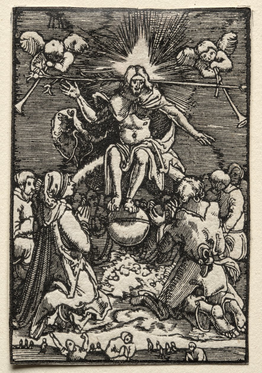 Menneskets fall og forløsning: Den siste dommen av Albrecht Altdorfer
