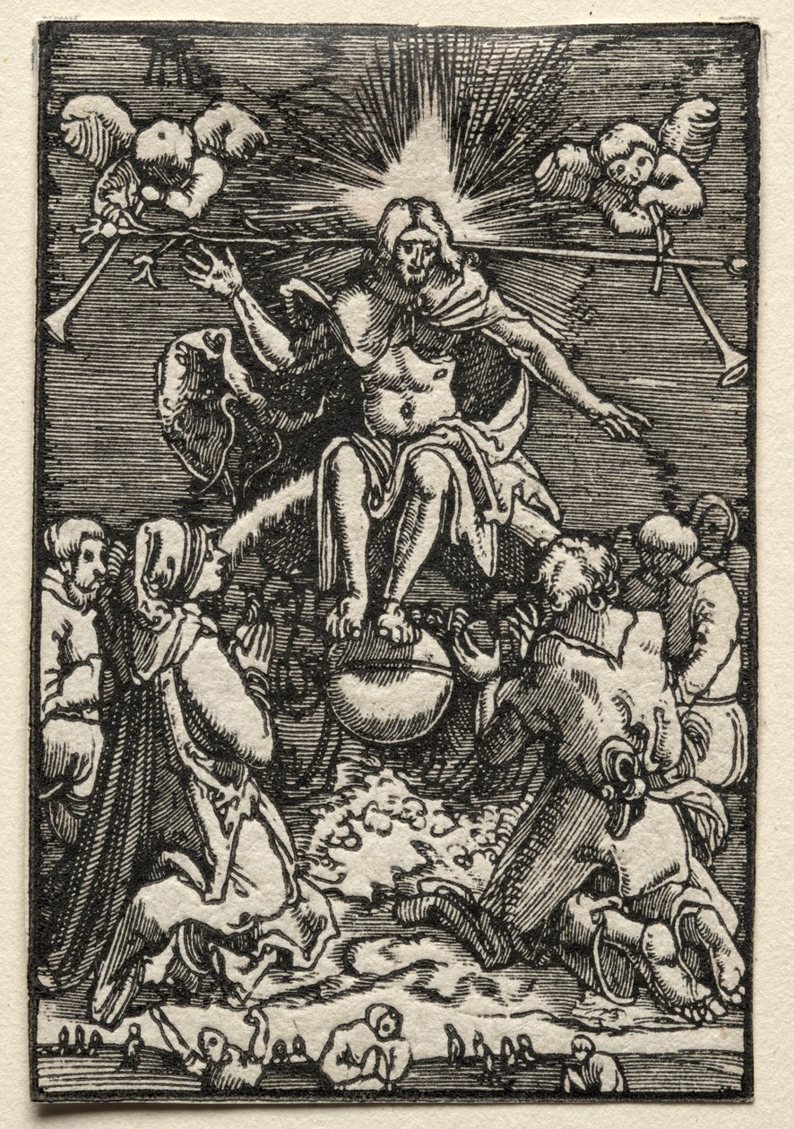 The Fall and Redemption of Man: The Last Judgment, ca. 1515. av Albrecht Altdorfer