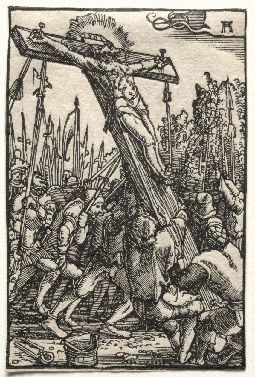 Menneskets fall og forløsning: Korshevingen av Albrecht Altdorfer
