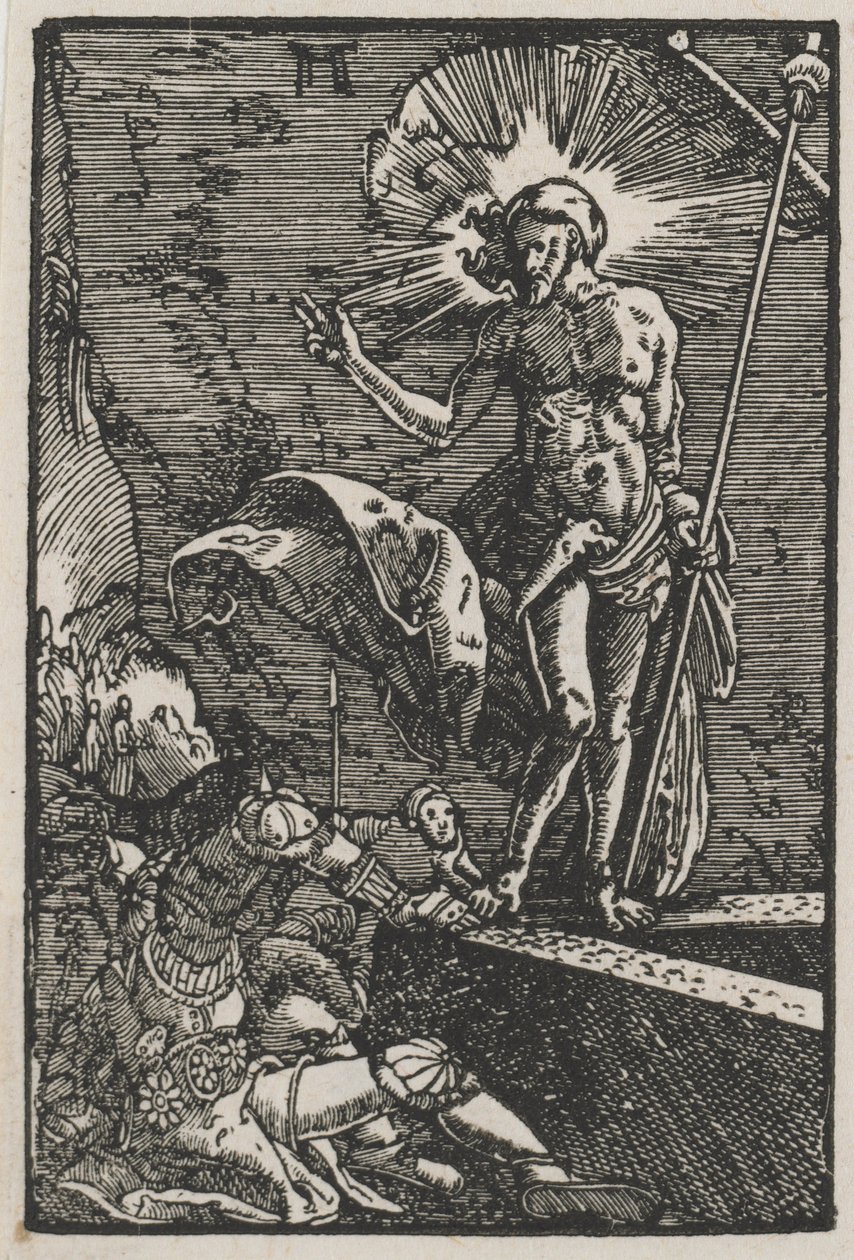 Menneskets fall og forløsning: Oppstandelsen av Albrecht Altdorfer