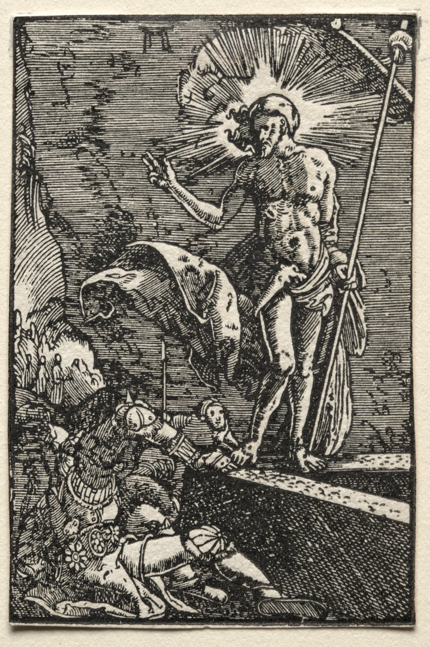 The Fall and Redemption of Man: The Resurrection, ca. 1515. av Albrecht Altdorfer