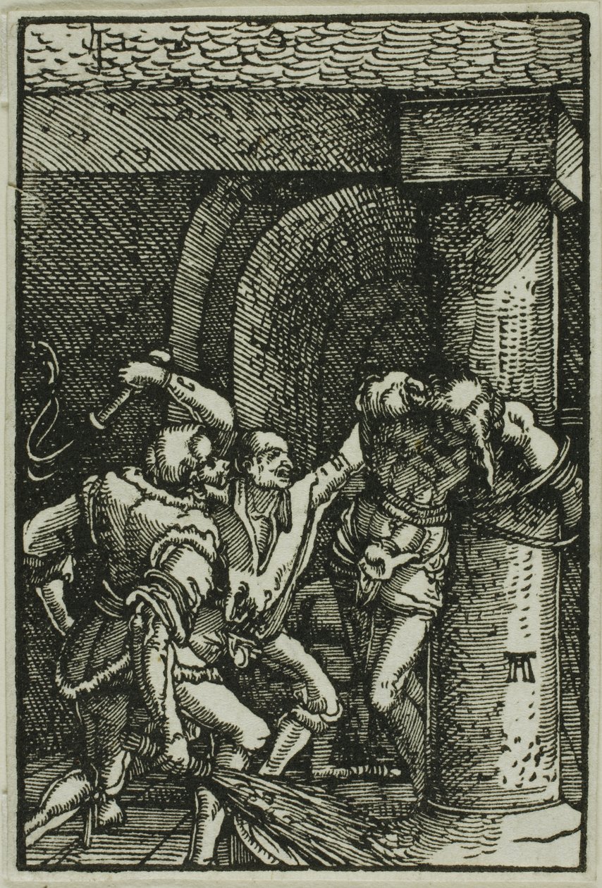 The Flagelation, fra The Fall and Redemption of Man av Albrecht Altdorfer