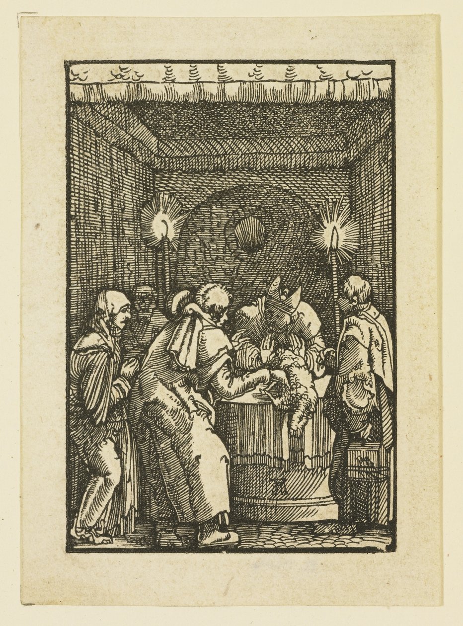 Ypperstepresten nekter å ofre Joakim av Albrecht Altdorfer