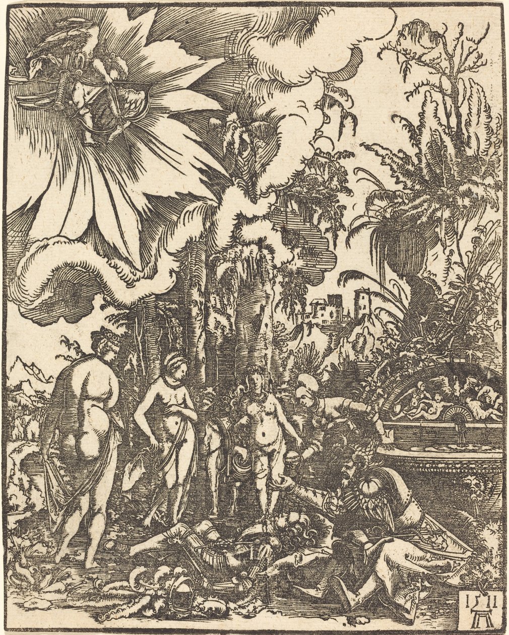 Paris-dommen av Albrecht Altdorfer