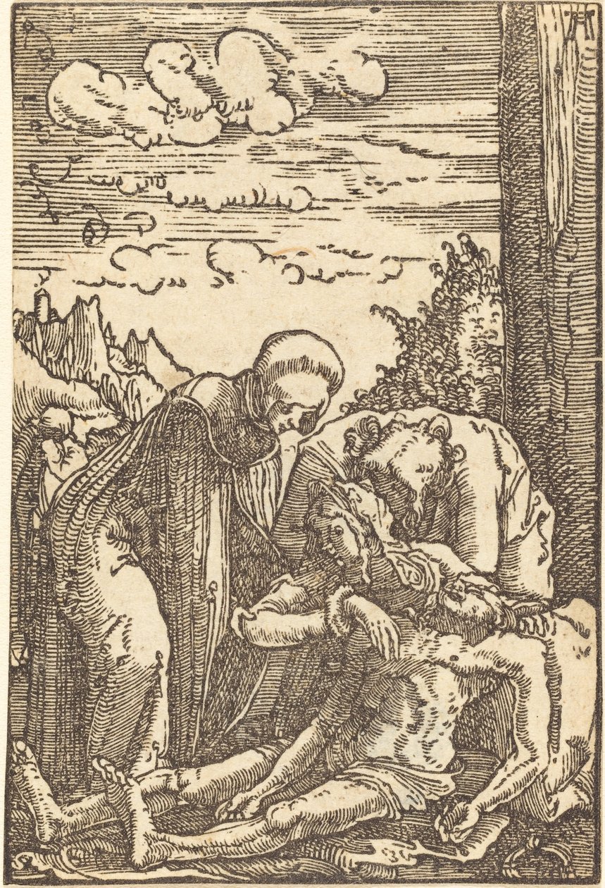 Kristi klagesang av Albrecht Altdorfer
