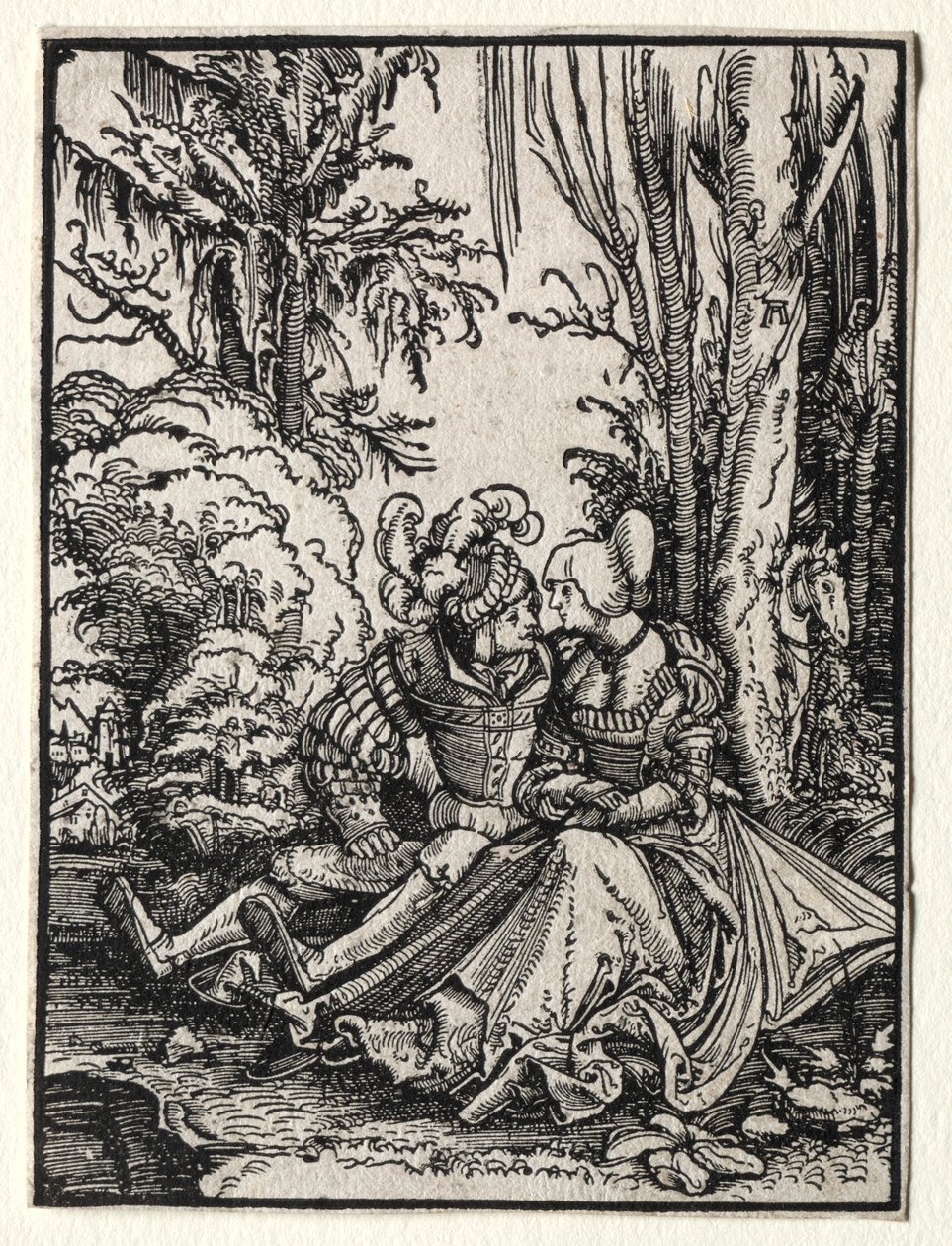 The Lovers, 1511. av Albrecht Altdorfer