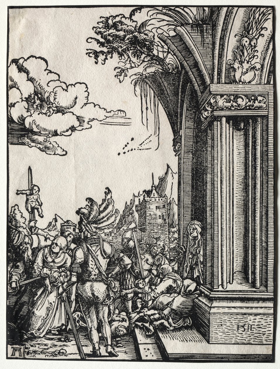 Massakren på de uskyldige av Albrecht Altdorfer