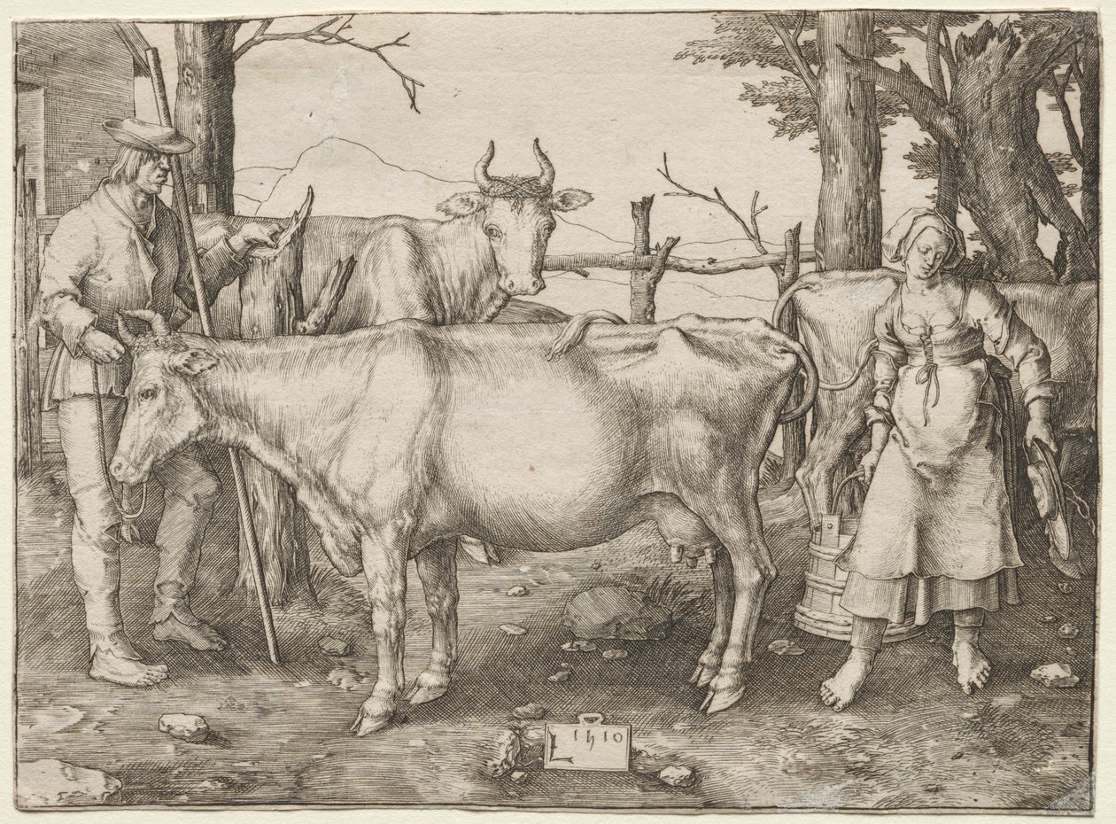 Melkejenta av Albrecht Altdorfer
