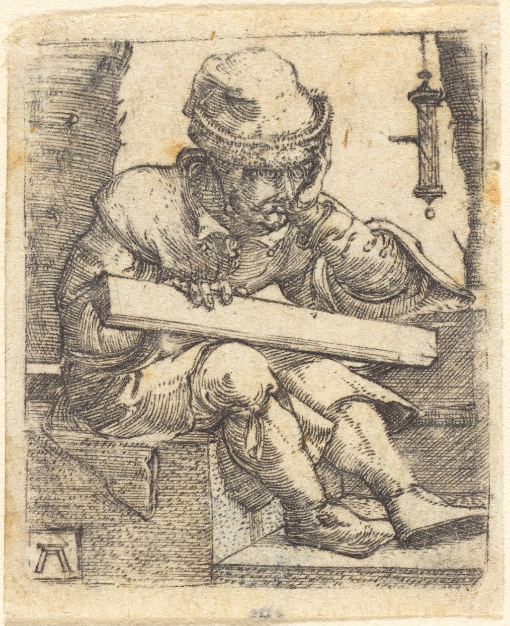 Den ettertenksomme snekkeren av Albrecht Altdorfer