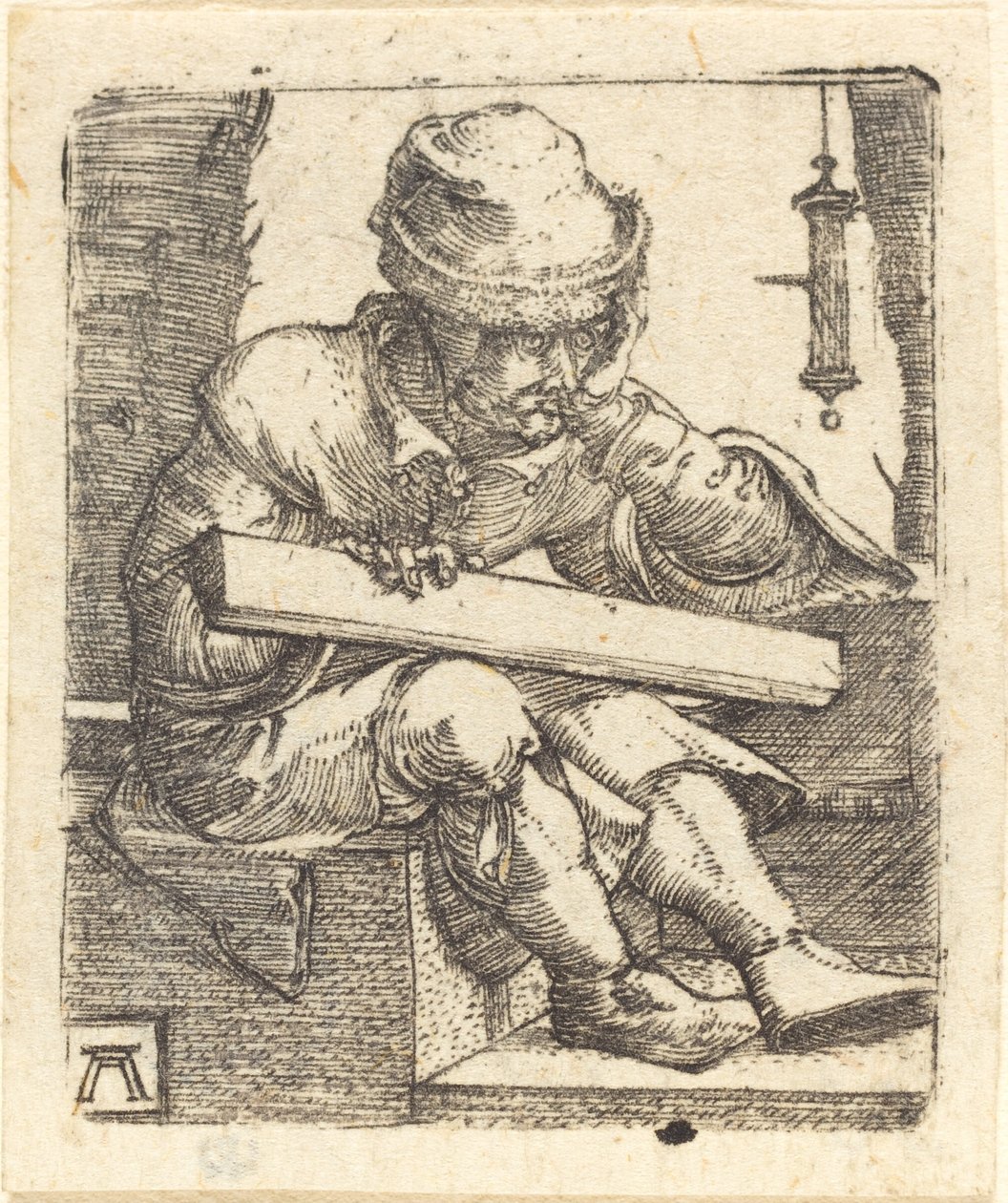 Den ettertenksomme snekkeren av Albrecht Altdorfer