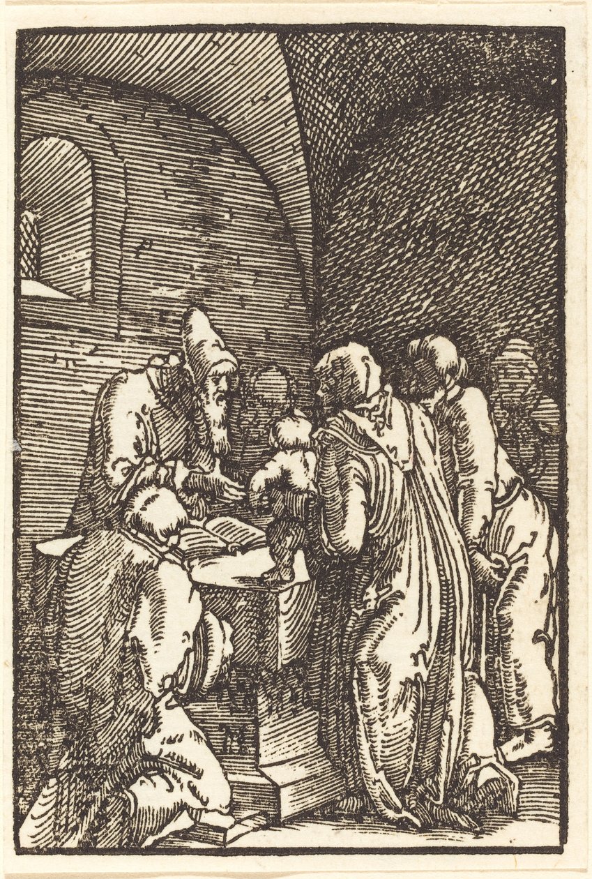 Presentasjonen av Kristus i tempelet av Albrecht Altdorfer