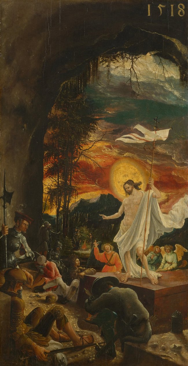 Kristi oppstandelse, 1518 av Albrecht Altdorfer