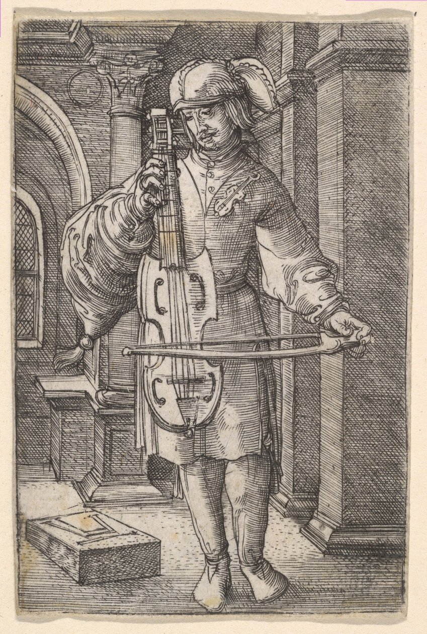 Fiolinspiller av Albrecht Altdorfer