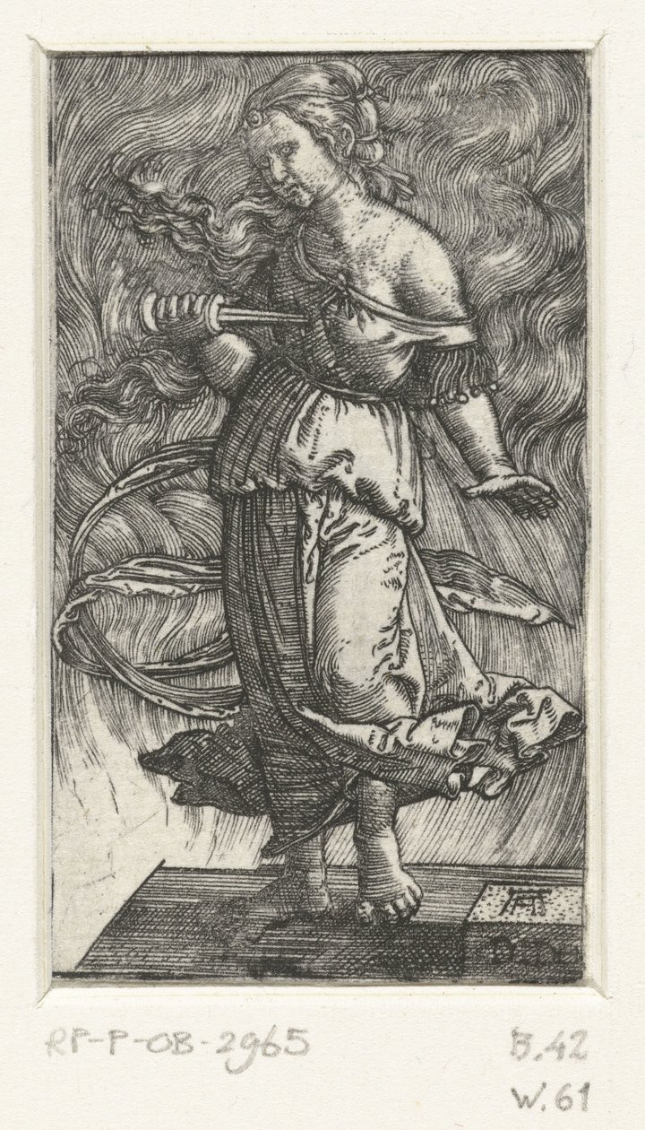Didos selvmord Dido (tittel på objekt) av Albrecht Altdorfer