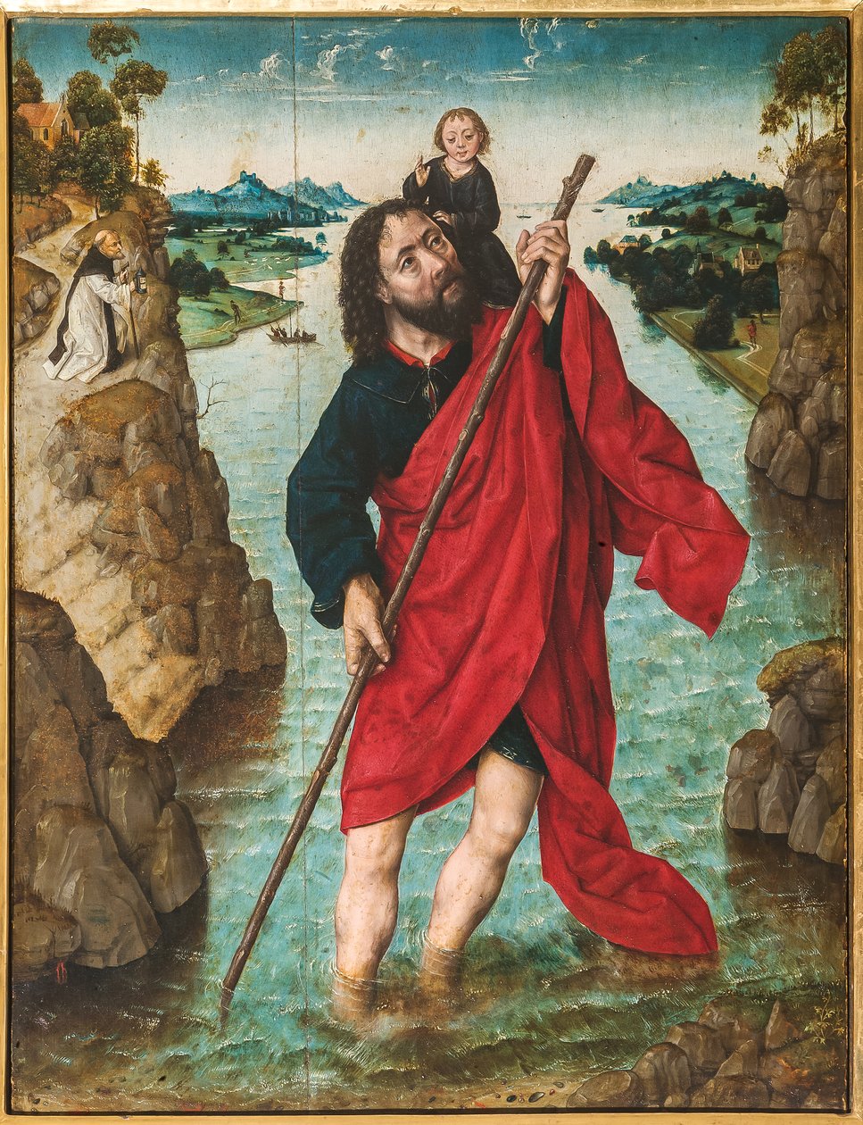 St. Christopher av Albrecht Bouts
